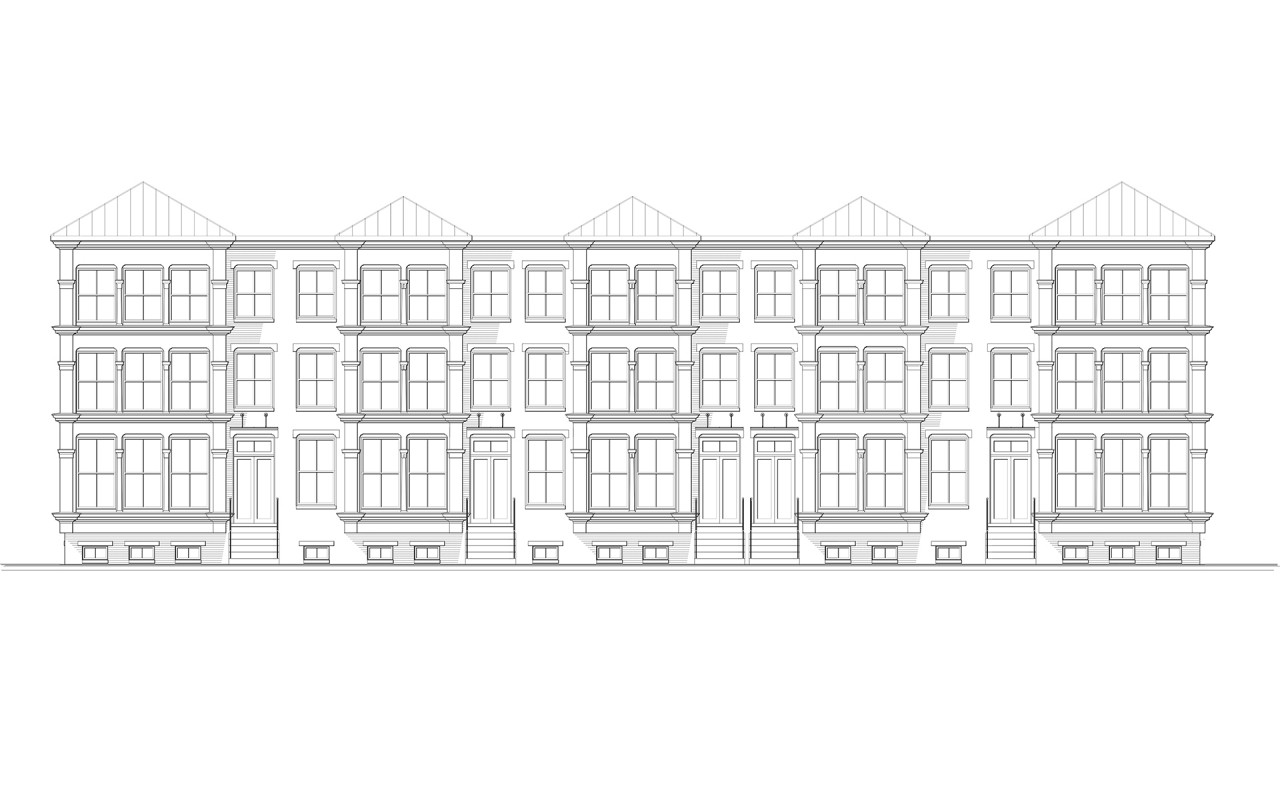 Cromley Row Elevation
